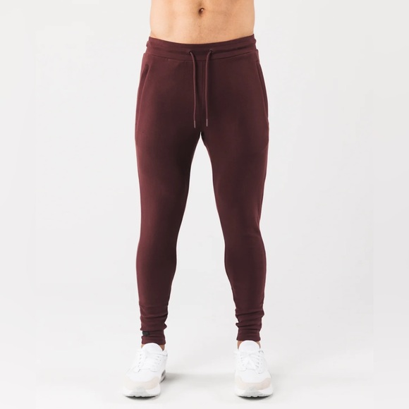 Alphalete Other - Alphalete Men’s maroon red joggers